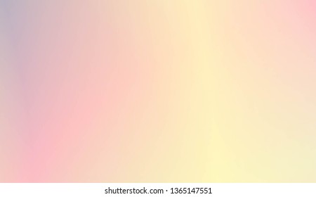 Light Gradient Abstract Background. For Brochure, Banner, Wallpaper, Mobile Screen. Vector Illustration
