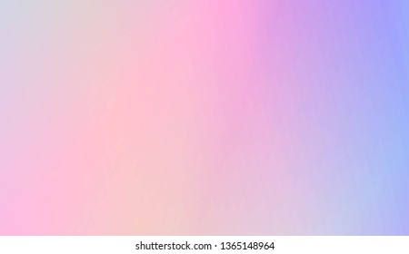 Light Gradient Abstract Background. For Brochure, Banner, Wallpaper, Mobile Screen. Vector Illustration