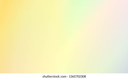 Light Gradient Abstract Background. For Brochure, Banner, Wallpaper, Mobile Screen. Vector Illustration