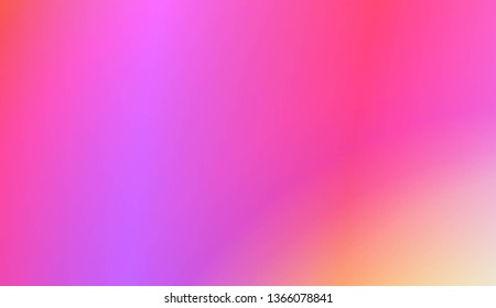 Light Gradient Abstract Background. For Brochure, Banner, Wallpaper, Mobile Screen. Vector Illustration