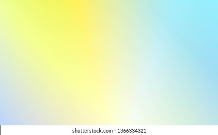 Light Gradient Abstract Background. For Brochure, Banner, Wallpaper, Mobile Screen. Vector Illustration