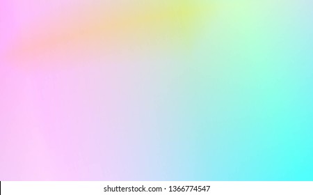 Light Gradient Abstract Background. For Brochure, Banner, Wallpaper, Mobile Screen. Vector Illustration