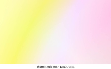 Light Gradient Abstract Background. For Brochure, Banner, Wallpaper, Mobile Screen. Vector Illustration