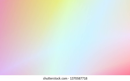 Light Gradient Abstract Background. For Brochure, Banner, Wallpaper, Mobile Screen. Vector Illustration