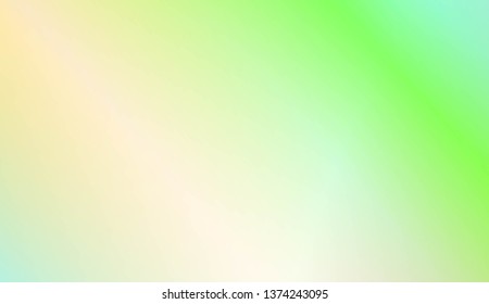 Light Gradient Abstract Background. For Brochure, Banner, Wallpaper, Mobile Screen. Vector Illustration