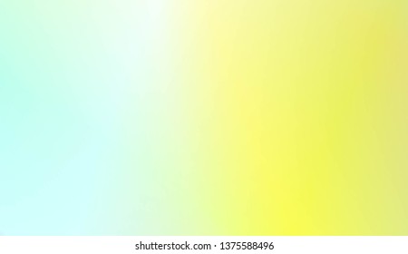 Light Gradient Abstract Background. For Brochure, Banner, Wallpaper, Mobile Screen. Vector Illustration