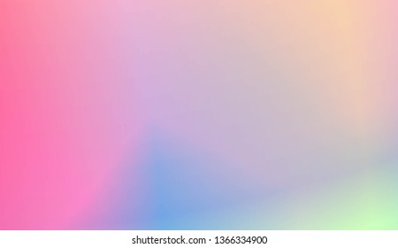 Light Gradient Abstract Background. For Website Pattern, Banner Or Poster. Vector Illustration