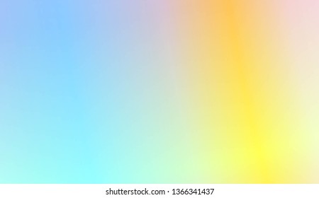 Light Gradient Abstract Background. For Website Pattern, Banner Or Poster. Vector Illustration