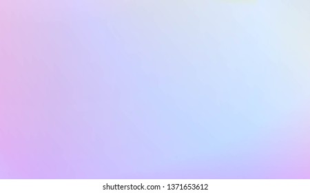 Light Gradient Abstract Background. For Website Pattern, Banner Or Poster. Vector Illustration
