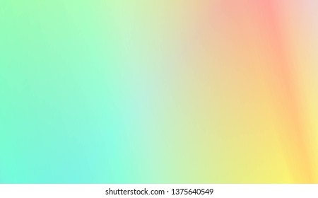 Light Gradient Abstract Background. For Website Pattern, Banner Or Poster. Vector Illustration