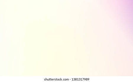 Light Gradient Abstract Background. For Your Graphic Invitation Card, Poster, Brochure. Vector Illustration