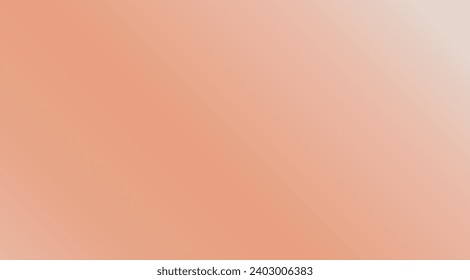 Fondo de degradado claro, color de moda de melocotón. Diseño común. Fondo del vector
