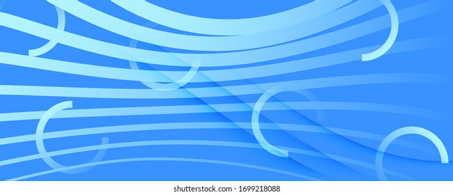 Light Gradient Background. 3d Fluid Shape Poster. Vector Minimal Movement. Blue Futuristic Template. Gradient Background. Flow Modern Motion. Abstract Pattern. Gradient Background.