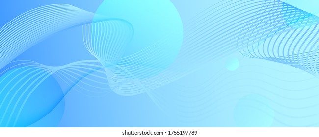 Light Gradient Background. 3d Fluid Line Brochure. Color Digital Movement. Blue Futuristic Magazine. Gradient Background. Flow Graphic Layout. Abstract Poster. Gradient Background.