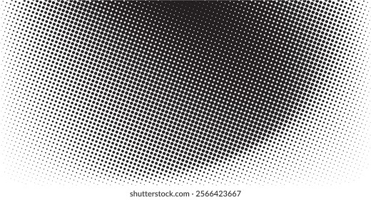 Light gradient halftone dots grunge wide background