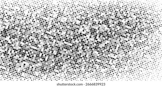 Fondo ancho grunge de puntos de semitono de gradiente claro. Ilustraciones vectoriales
