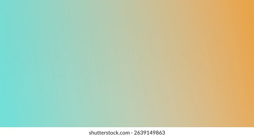 Light grainy background teal blue and orange retro summer noise texture, pastel abstract gradient wide banner header backdrop