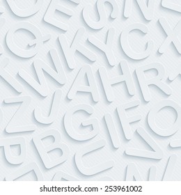 Light gray 3D perforated paper with cut out effect. Editable EPS10. See others in my Perforated Paper Sets.