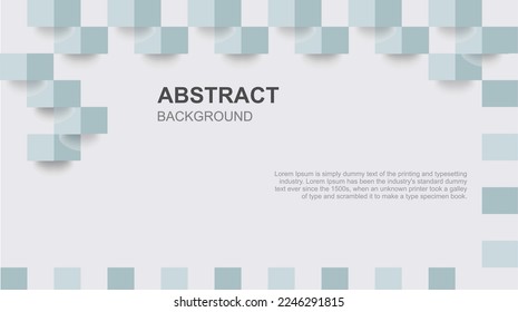 Se puede aplicar textura abstracta gris claro con fondo vectorial 3d estilo de arte de papel en el diseño de afiches, diseño de libros, volante, publicidad, fondo de sitio web.