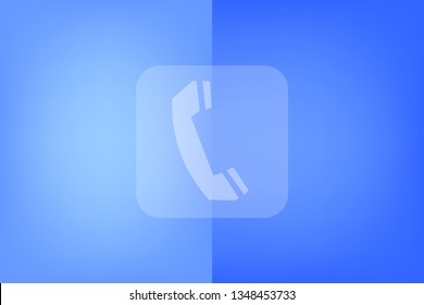 light gray background image and phone logo