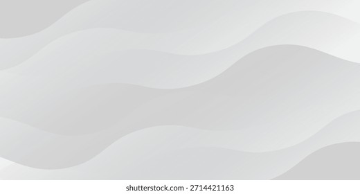 Um plano de fundo cinza claro com linhas onduladas suaves que parecem simples e naturais.