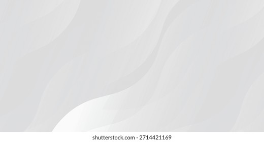 Um plano de fundo cinza claro com linhas onduladas suaves que parecem simples e naturais.