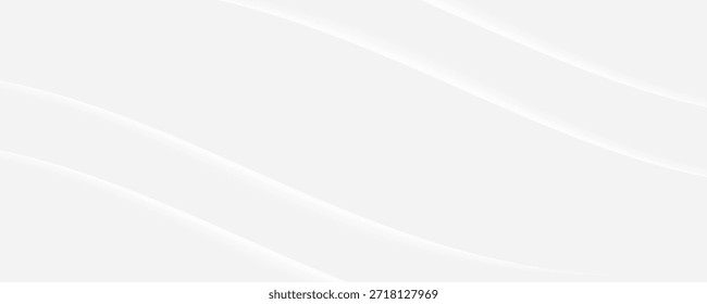 A light gray background with soft wavy lines that looks simple and natural.eps10