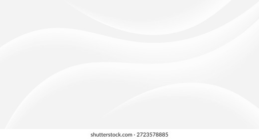 Um plano de fundo cinza claro com linhas onduladas suaves que parecem simples e naturais.