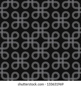 light gray celtic seamless pattern