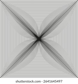 Light gray cross. Soft gradient vector. Symmetrical shape icon. Minimal abstract design.