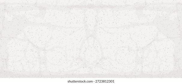Hellgraues Ecru-Papier-Texturkorn, Altes Recyclingpapier-Hintergrund, Vintage-Reis-Textur Schmutzspritzer Eierschale.