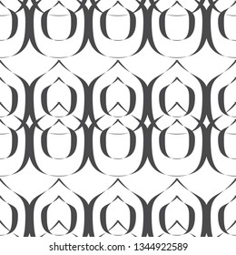 Light gray geometric ornaments. Patterns for web, textile and wallpapers. Abstract background. Fashion graphics.