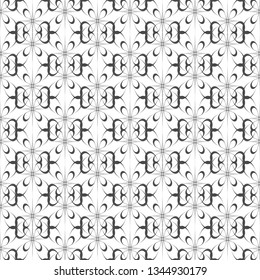 Light gray geometric ornaments. Patterns for web, textile and wallpapers. Abstract background. Fashion graphics.