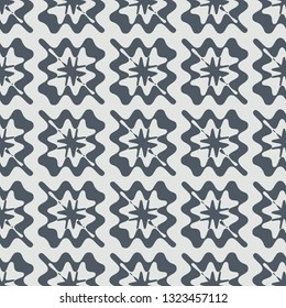 Light gray geometric ornaments. Seamless patterns for web, textile and wallpapers. Abstract background. Fashion graphics.