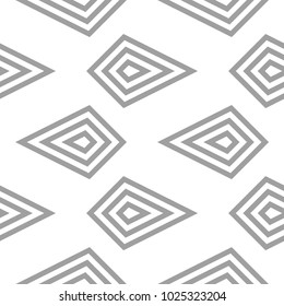 Light gray geometric print. Seamless pattern for web, textile and wallpapers