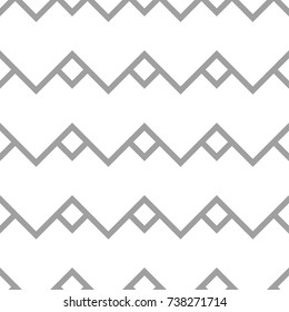 Light gray geometric print. Seamless pattern for web, textile and wallpapers