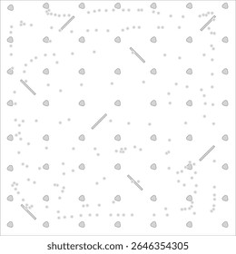 Light gray geometric seamless pattern and background 