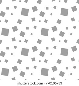Light gray geometric seamless pattern for web, textile and wallpapers