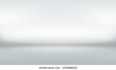 Light gray gradient empty room studio used for background, lightbox or stage to display your product