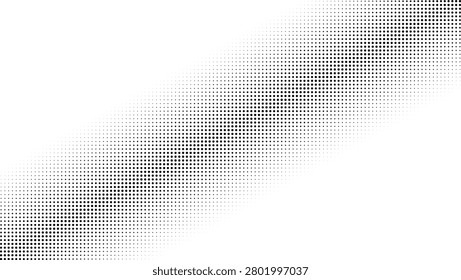 The a light gray halftone pattern composed of small dots arranged in a subtle diagonal texture. The dots vary slightly in density, creating a faint directional line effect against the neutral gray background. The overall appearance is clean and minimalist, with a smooth gradient transitioning from lighter to slightly darker gray tones. The pattern is uniform and seamless, use as a background or texture in projects.