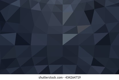Light gray polygonal illustration, which consist of triangles. Triangular design for your business. Geometric background in Origami style with gradient.