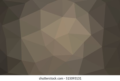 Light gray polygonal illustration, which consist of triangles. Triangular design for your business. Geometric background in Origami style with gradient.