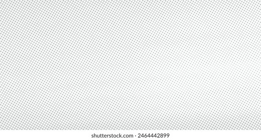 Fondo de arte pop retro gris claro con puntos, Ilustración vectorial de fondo de semitono de dibujos animados