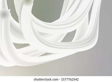 Light Gray vector abstract blurred background. Creative illustration in halftone style with gradient. Completely new design for your business.