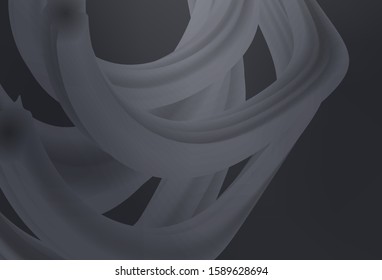 Light Gray vector abstract blurred background. Creative illustration in halftone style with gradient. Elegant background for a brand book.
