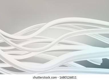 Light Gray vector abstract blurred layout. Glitter abstract illustration with gradient design. Completely new design for your business.