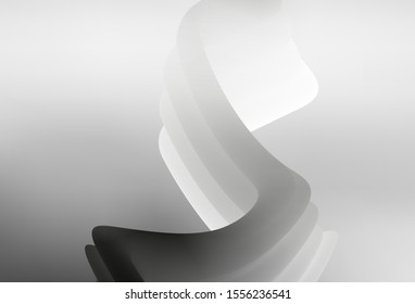 Light Gray vector abstract bright template. An elegant bright illustration with gradient. New style for your business design.