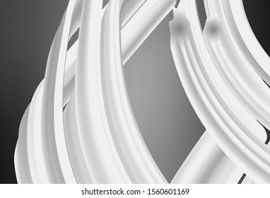 Light Gray vector abstract bright pattern. Glitter abstract illustration with gradient design. New style design for your brand book.