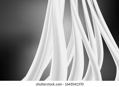 Light Gray vector abstract bright texture. New colored illustration in blur style with gradient. Smart design for your work.