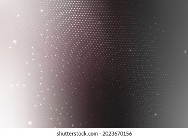 Light Gray vector Abstract illustration with colored bubbles in nature style. Modern abstract illustration with colorful water drops. Modern design for a business card.